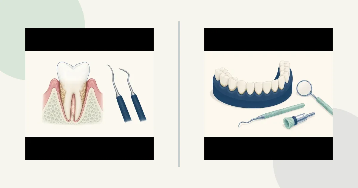 رسم مقارنة تعليمي: Why the quote jumped from AED 300 to AED 1,500 ("deep cleaning vs regular cleaning" phrasing on-page)