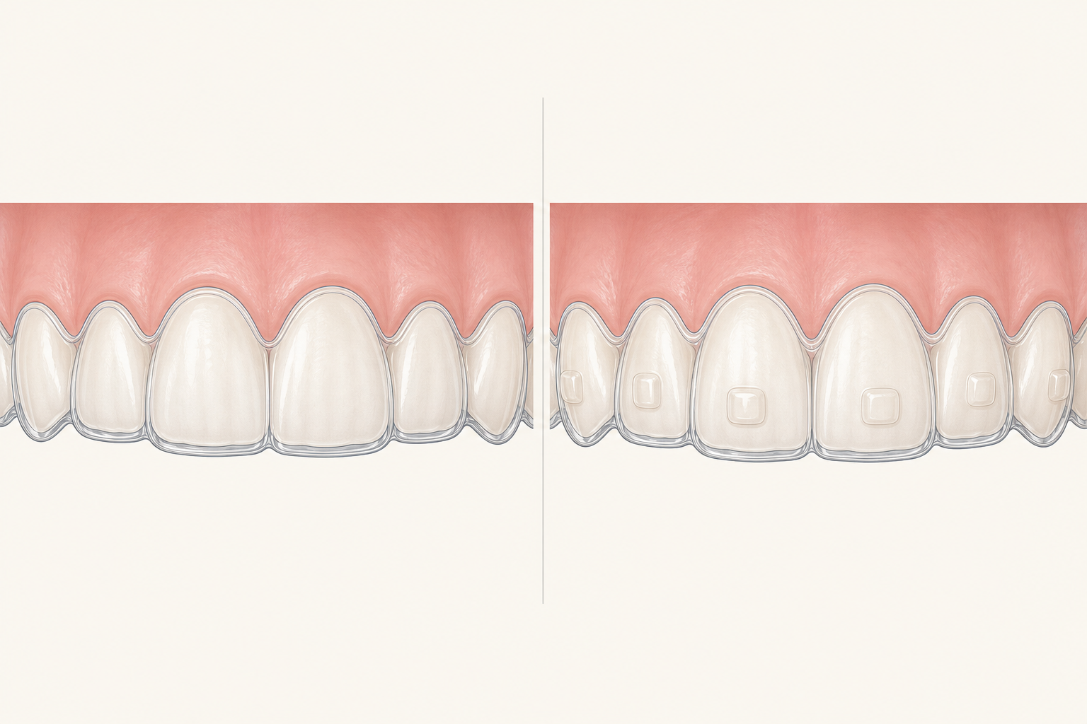 Illustrative diagram: invisalign in dubai vs uk