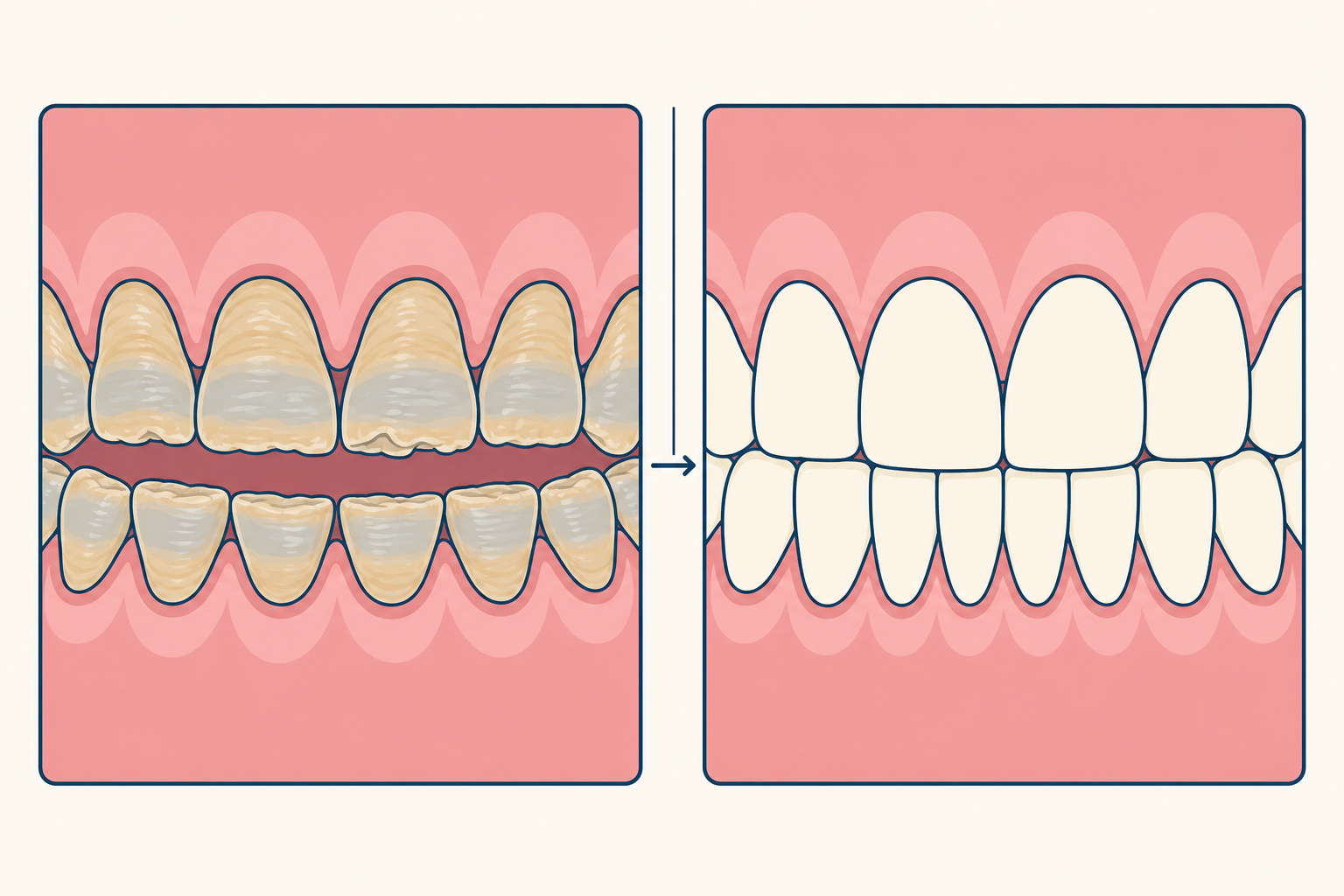 Illustrative diagram: Dentinogenesis Imperfecta