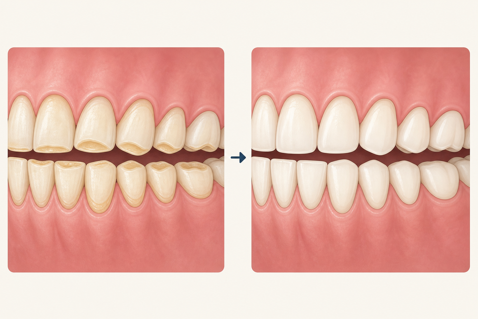 Illustrative diagram: Enamel Erosion