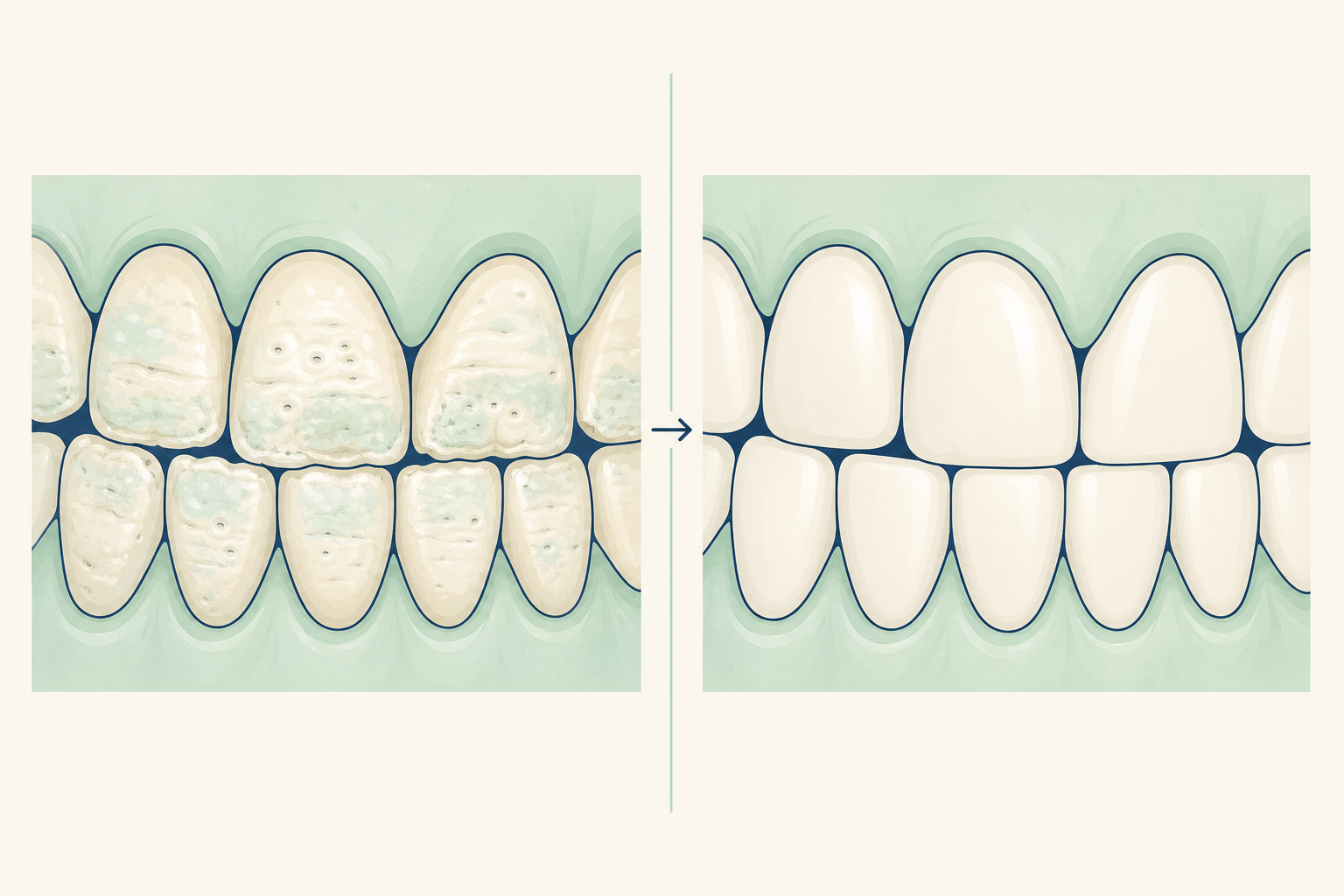 Illustrative diagram: Hereditary Tooth Structure Disorder