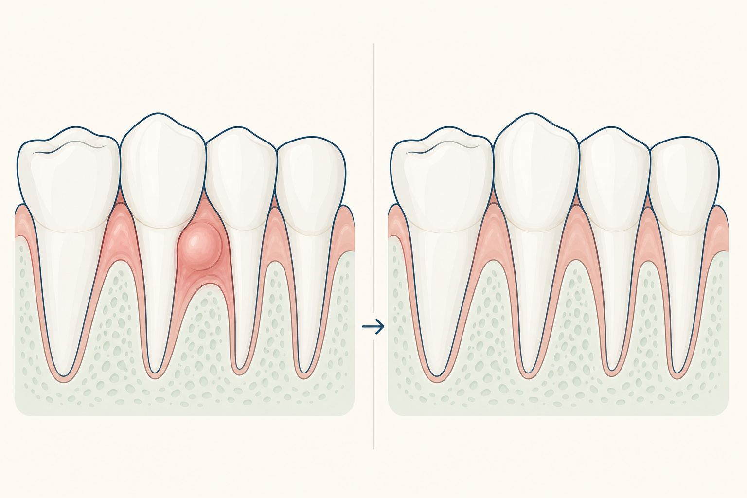 Illustrative diagram: Oral Granuloma