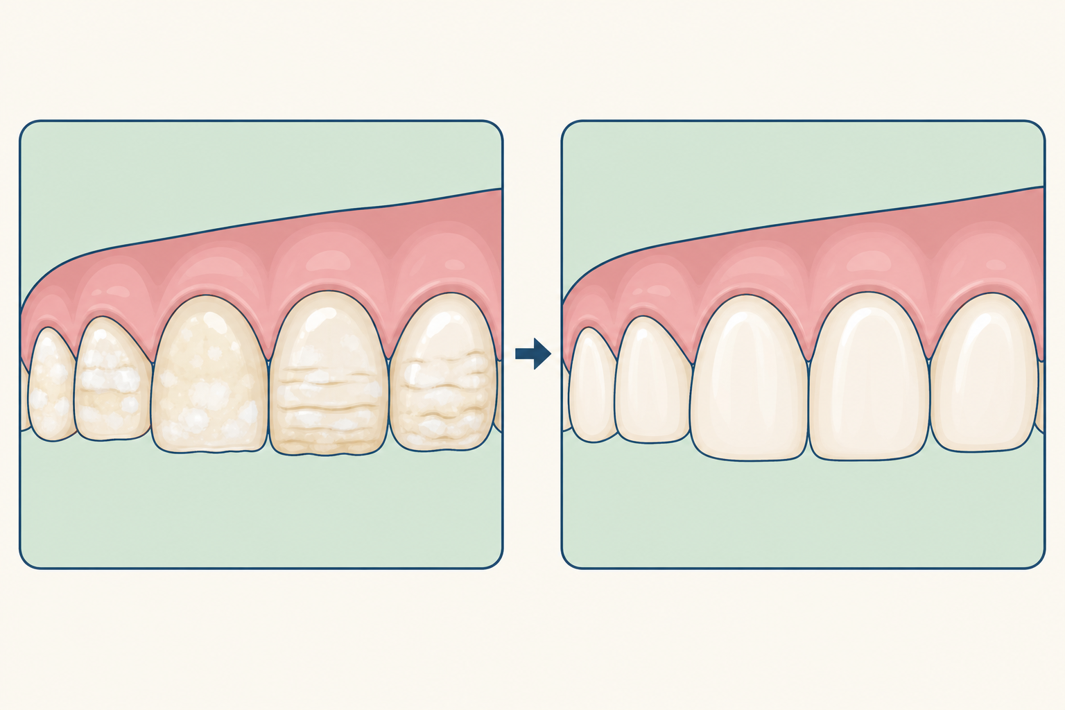 Illustrative diagram: Tooth Formation Disturbance