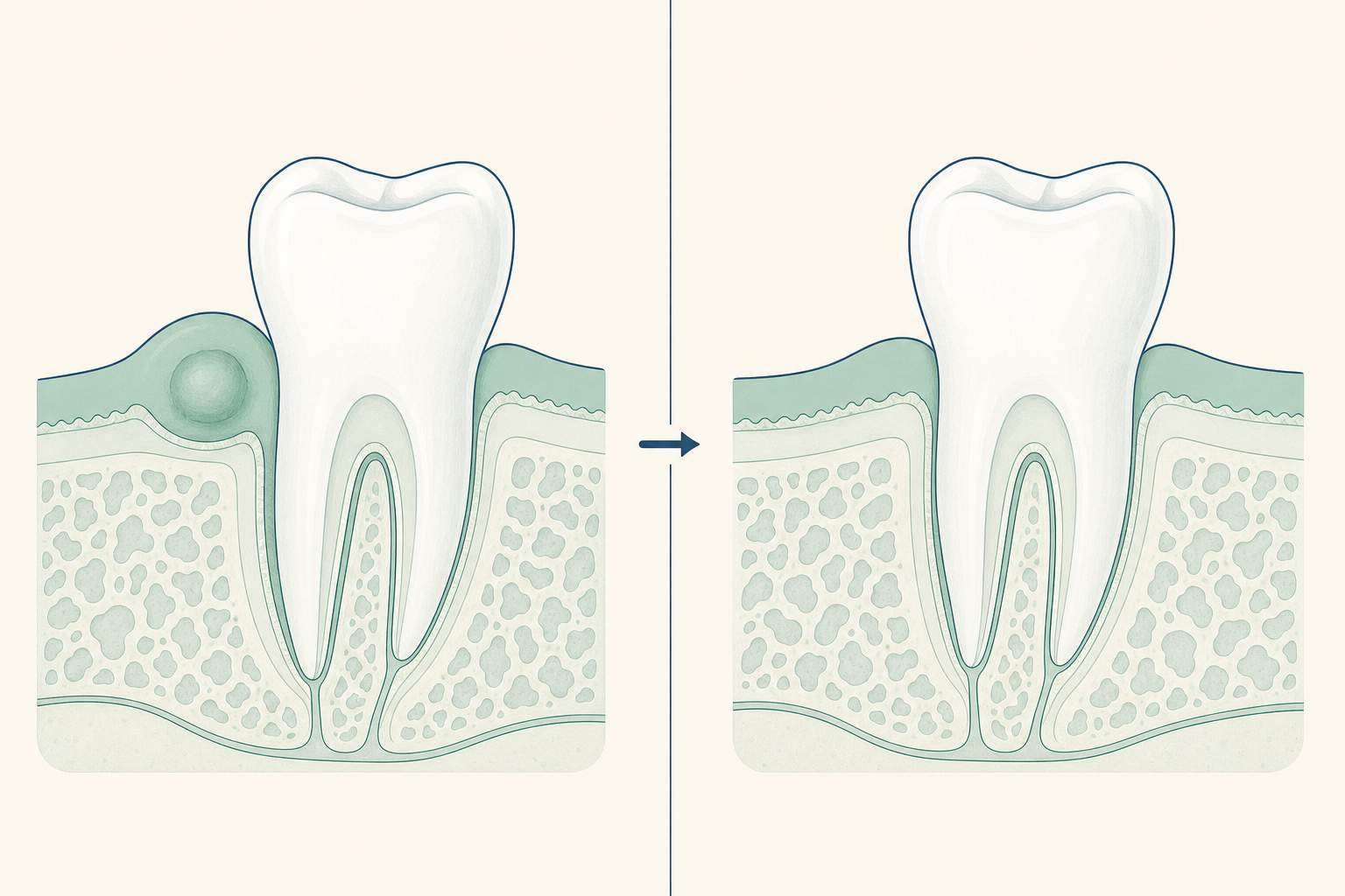 Illustrative diagram: Oral Biopsy