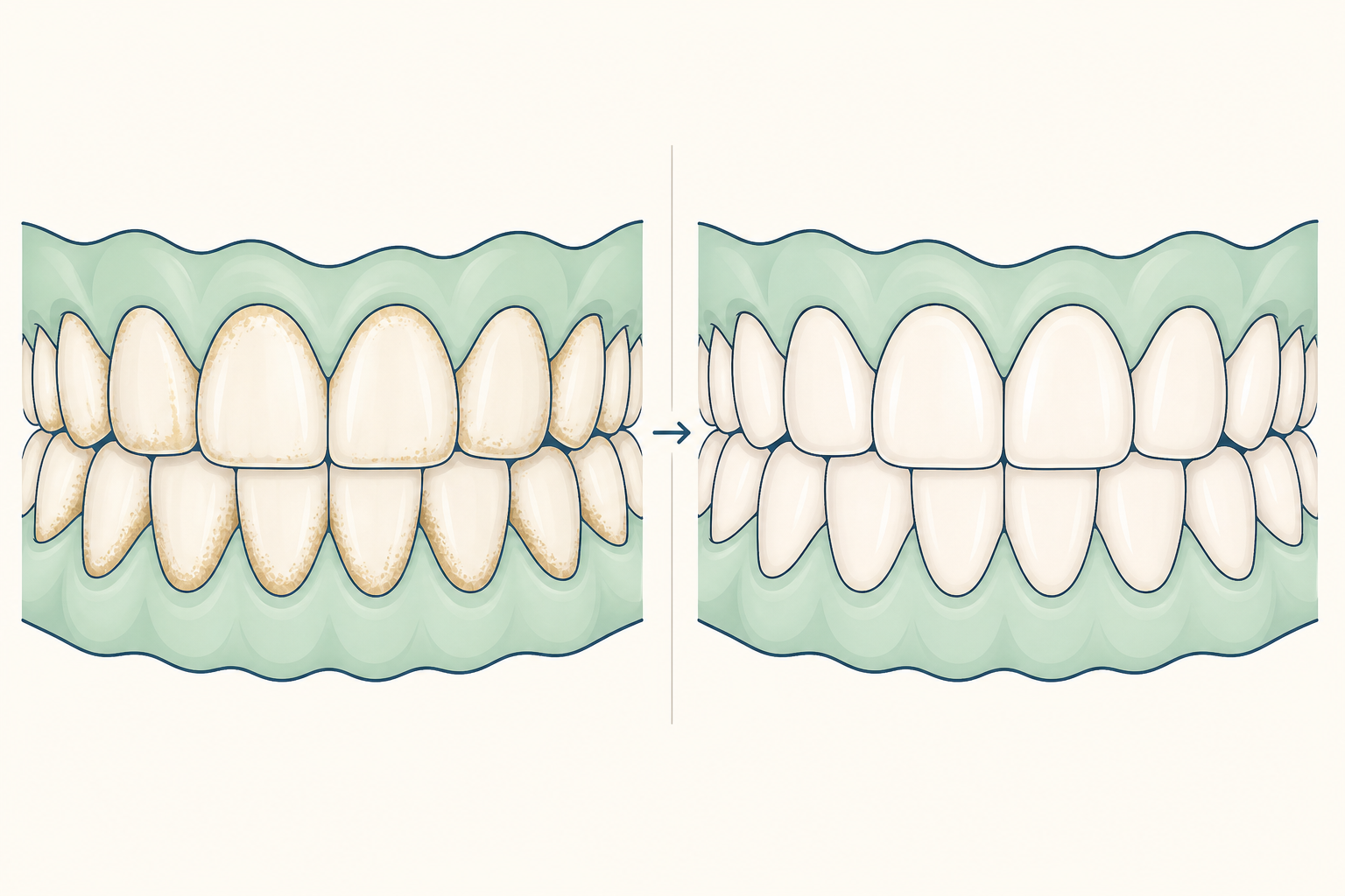 Illustrative diagram: AirFlow Stain Removal