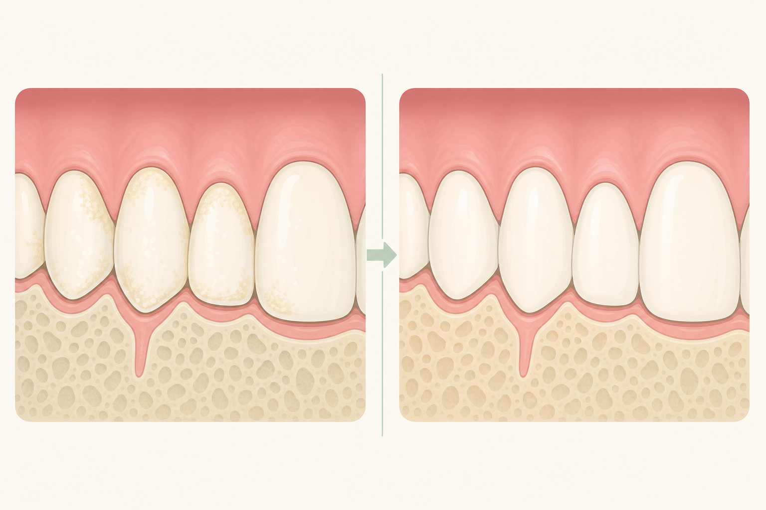 Illustrative diagram: Fluoride Treatment