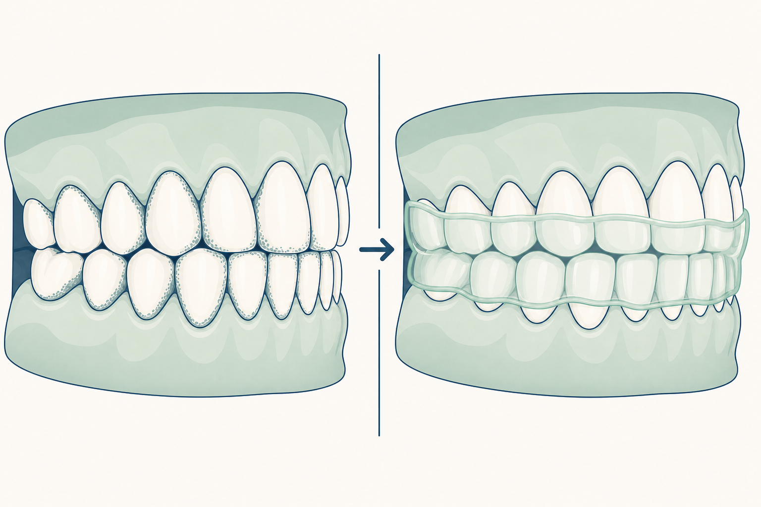 Illustrative diagram: Sports Mouthguard