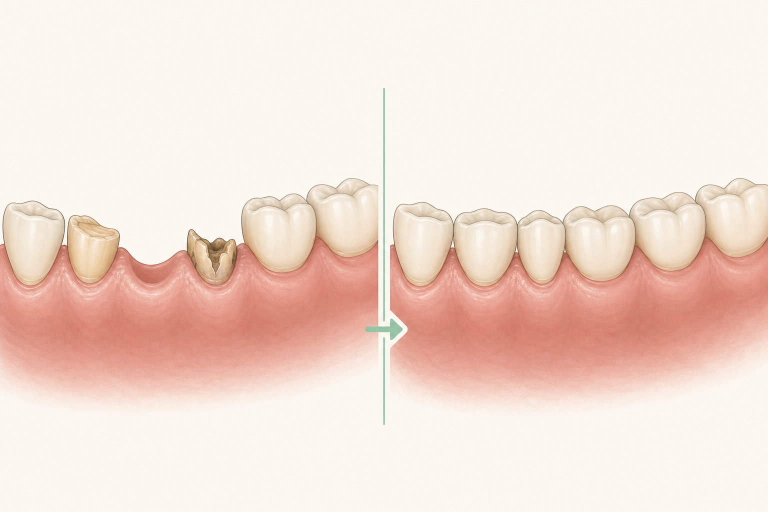 Illustrative diagram: Occlusal Splint Therapy