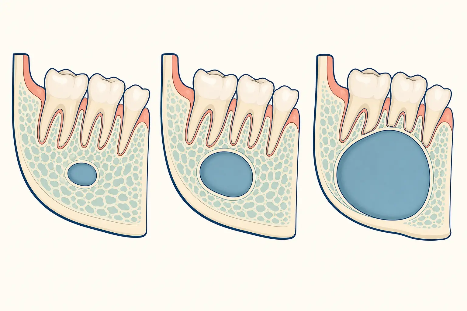Other Jaw Cyst dental educational illustration