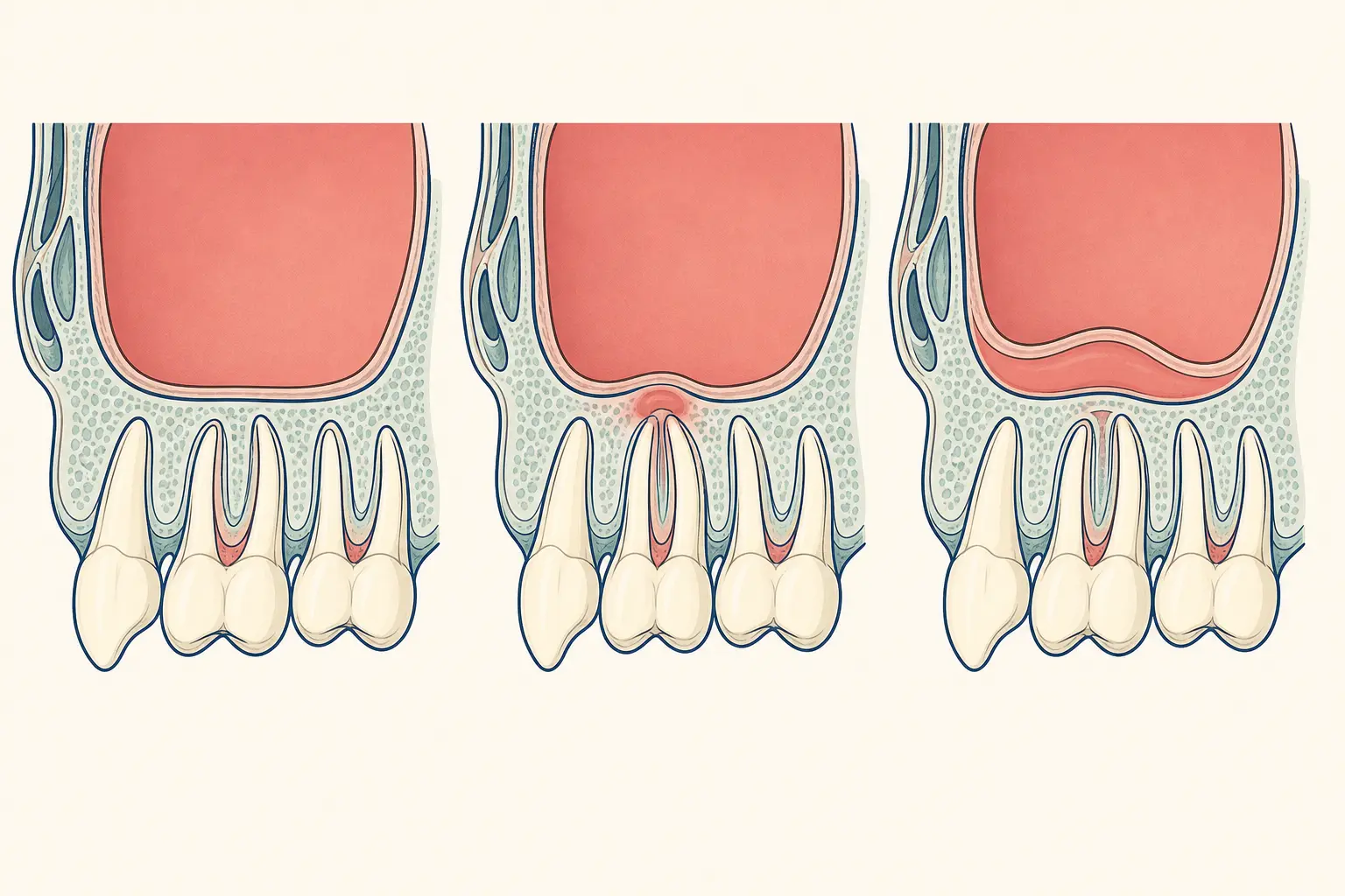 Tooth-Related Sinusitis dental educational illustration