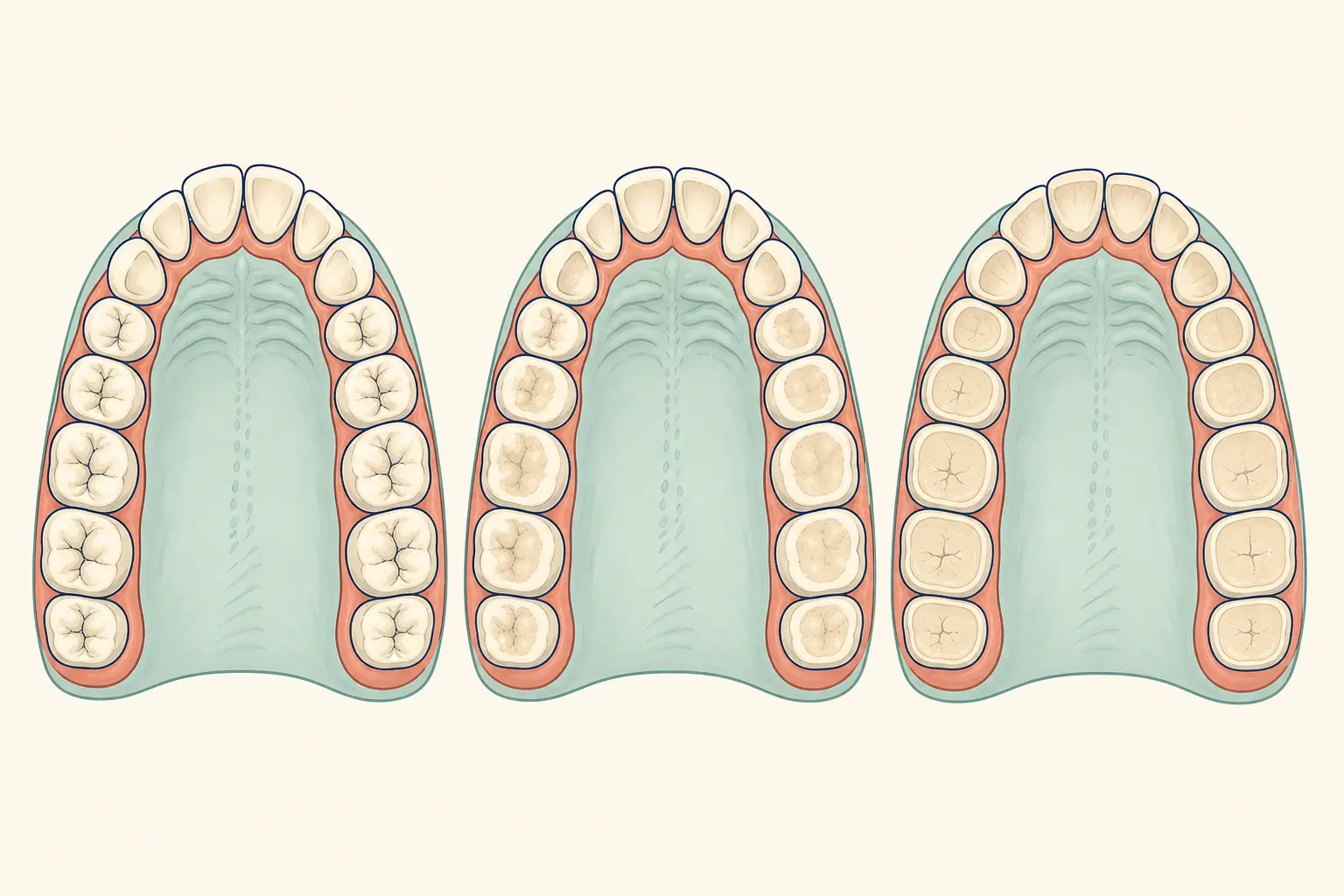 Bruxism (Teeth Grinding) dental educational illustration