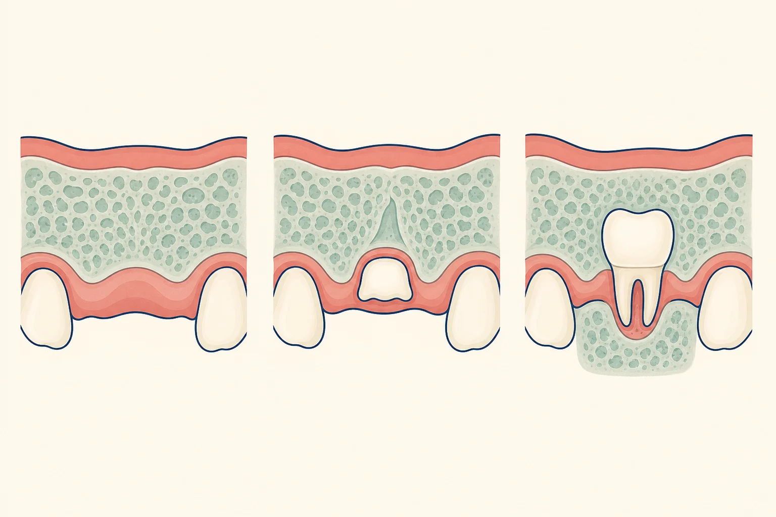 Natal Teeth dental educational illustration