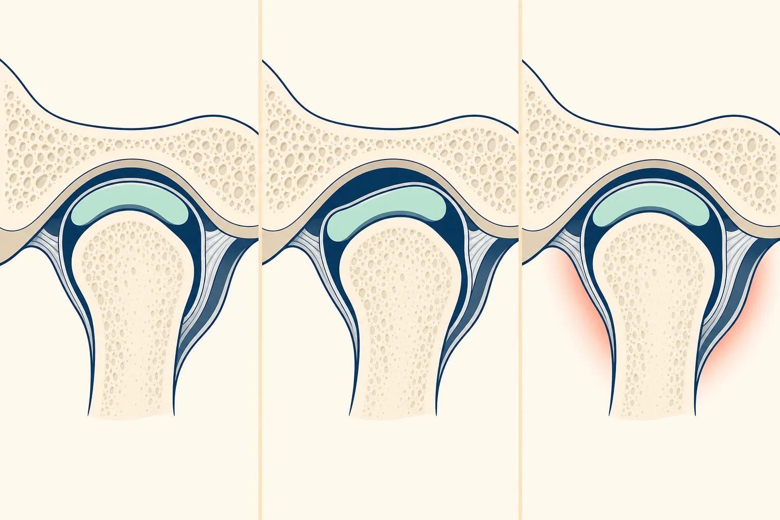 TMJ Disorders dental educational illustration