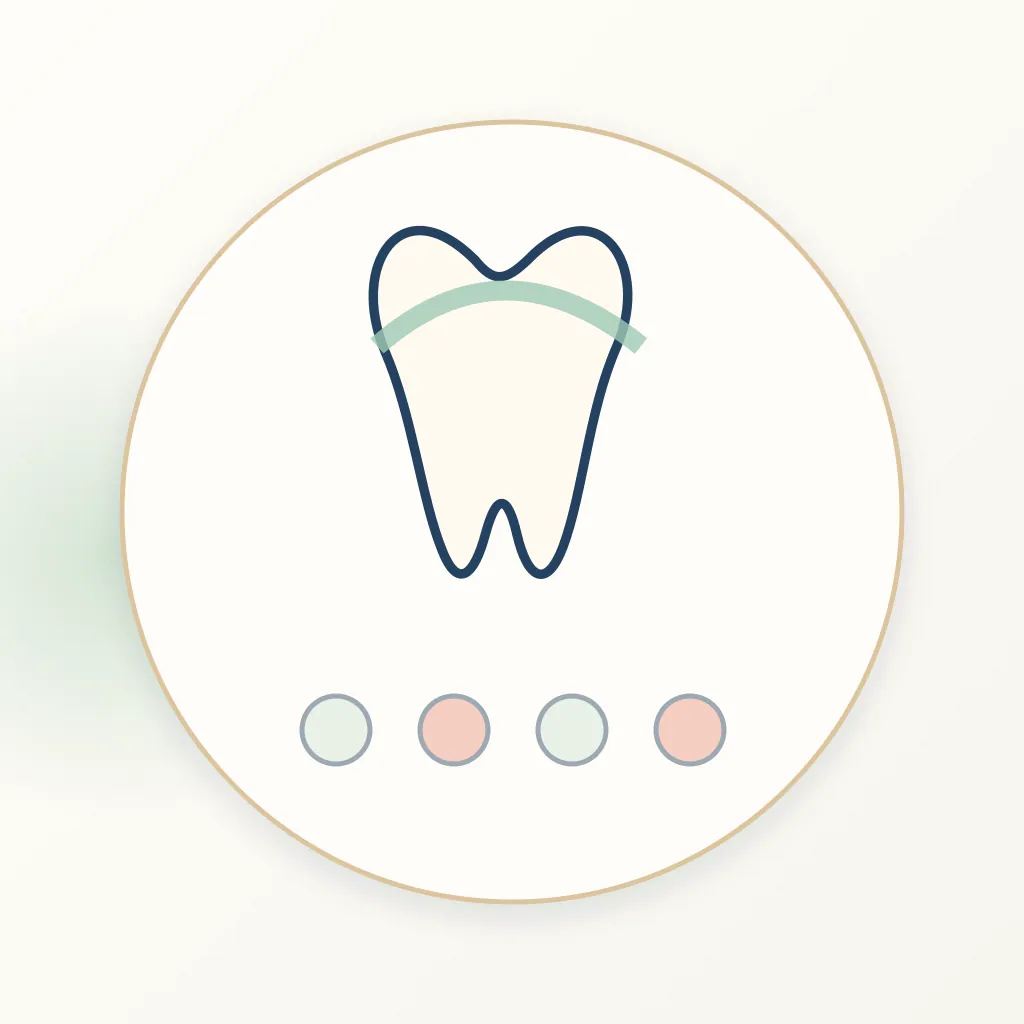 Dental educational image for this page