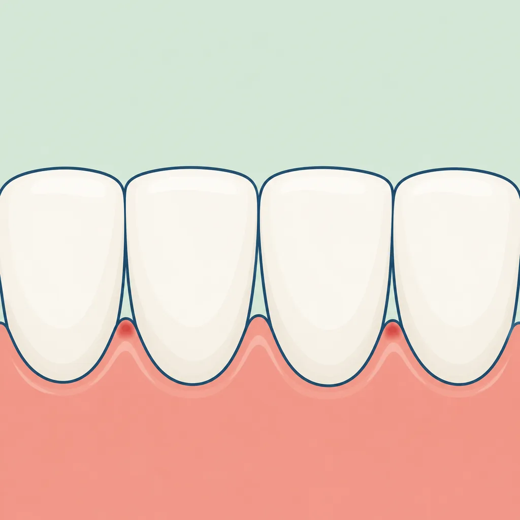Bleeding Gums dental educational illustration