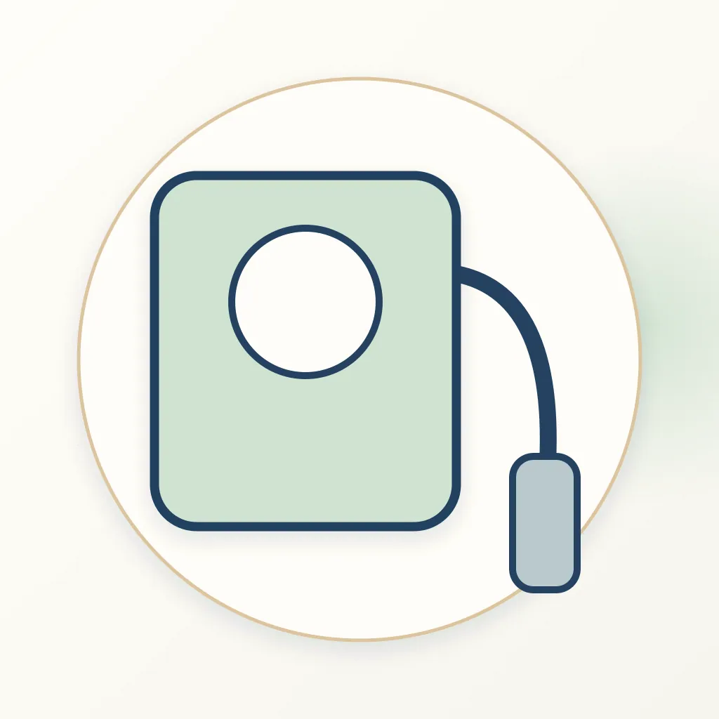 Electronic Periodontal Probe dental educational illustration