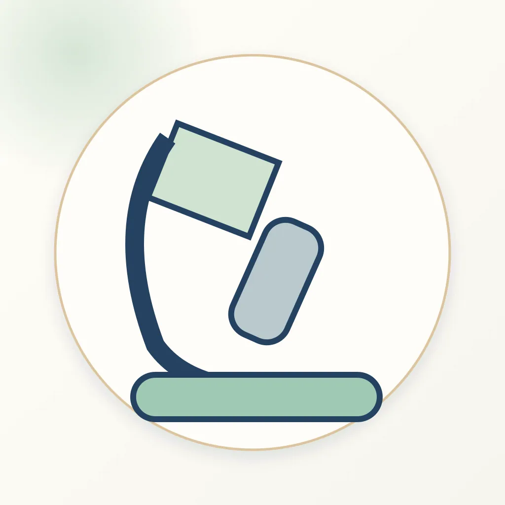 Dental Microscope dental educational illustration
