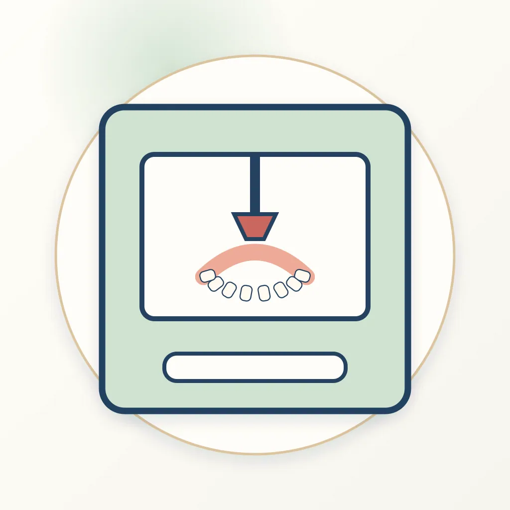 CAD/CAM Dentistry dental educational illustration