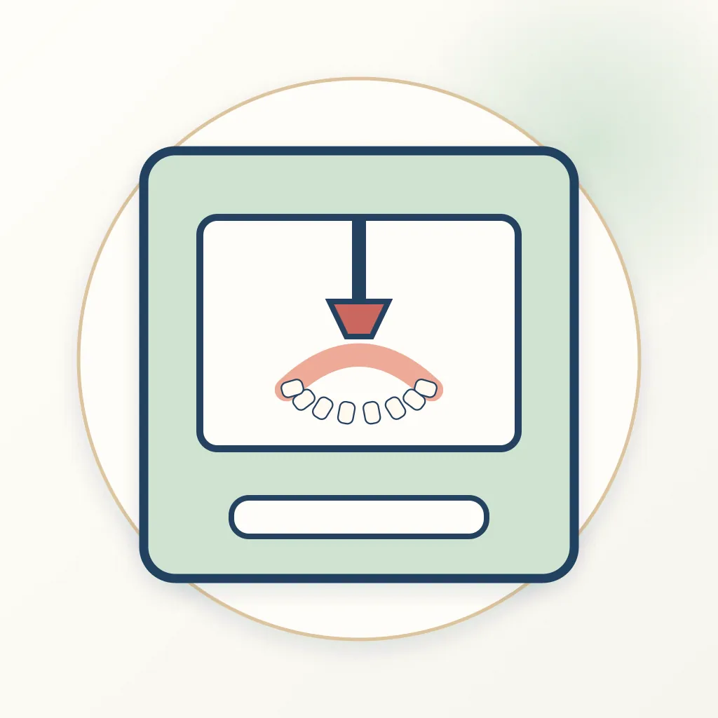 Dental 3D Printing dental educational illustration