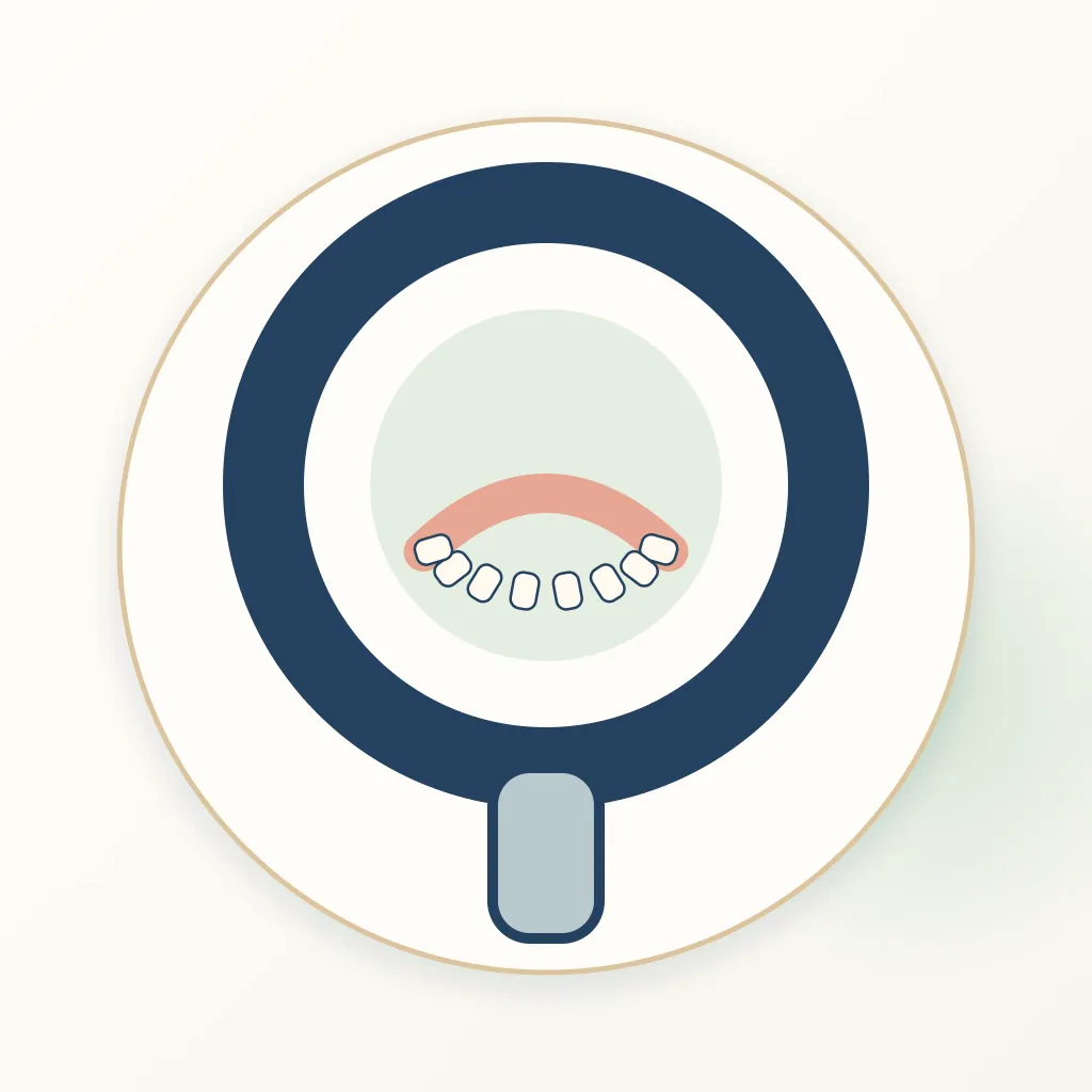 Handheld Dental X-Ray dental educational illustration