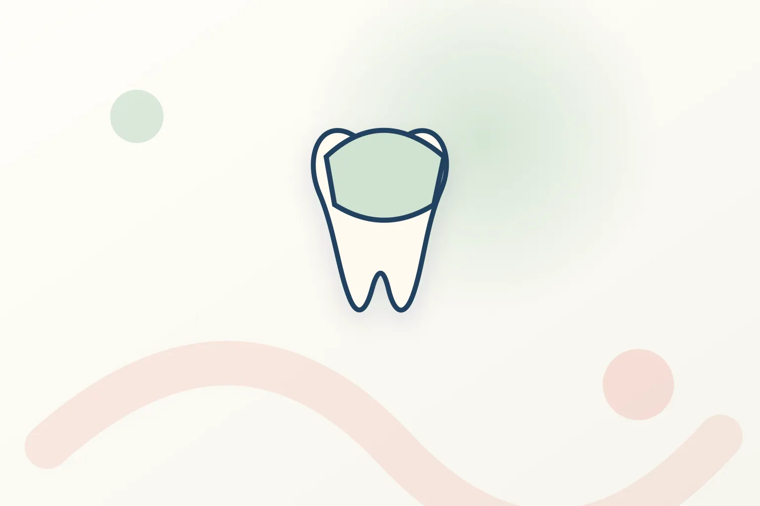 Dental Filling Repair dental educational illustration