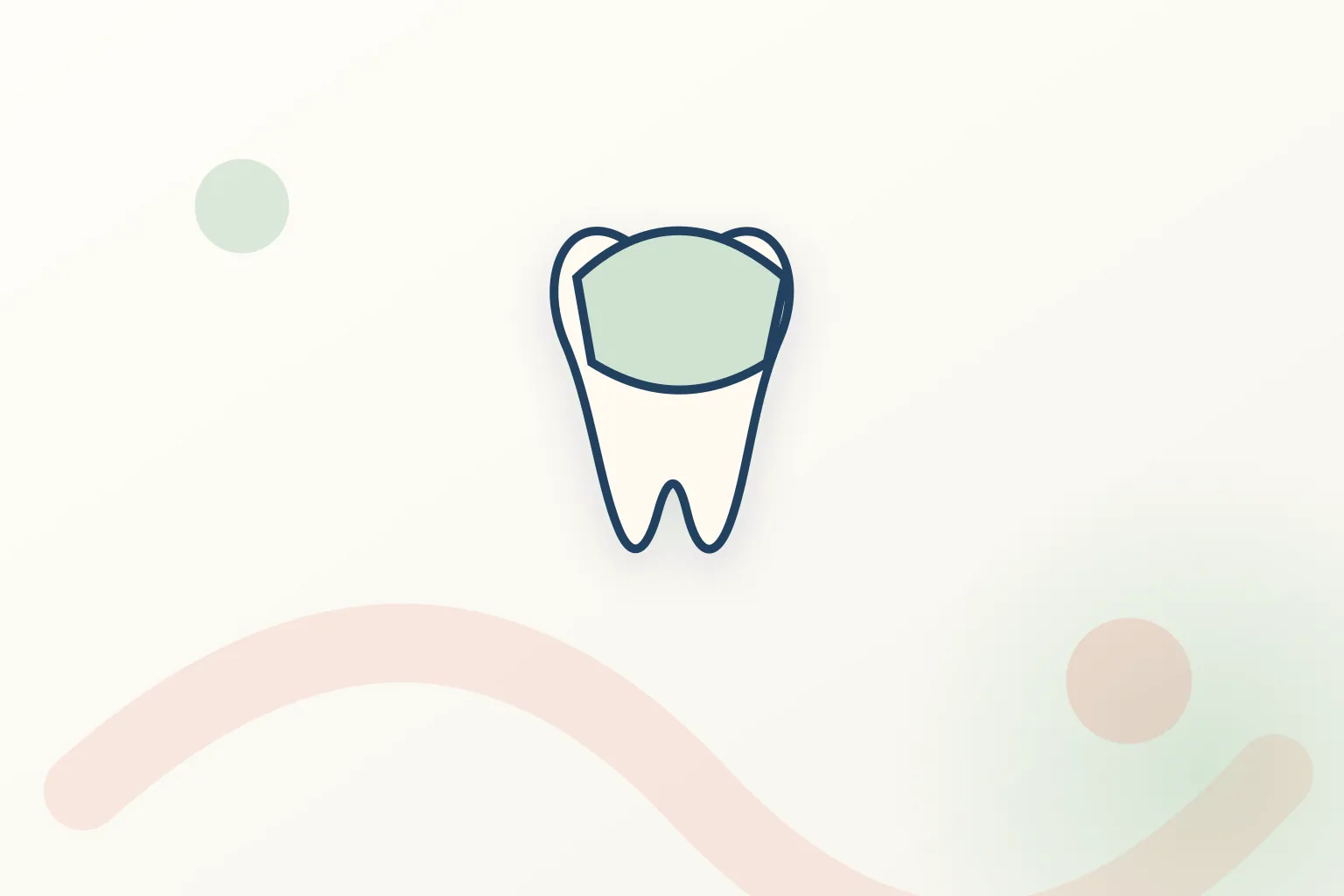 Ceramic Fillings dental educational illustration