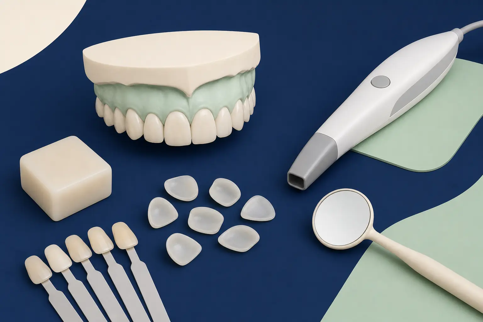 e.max Veneers dental educational illustration