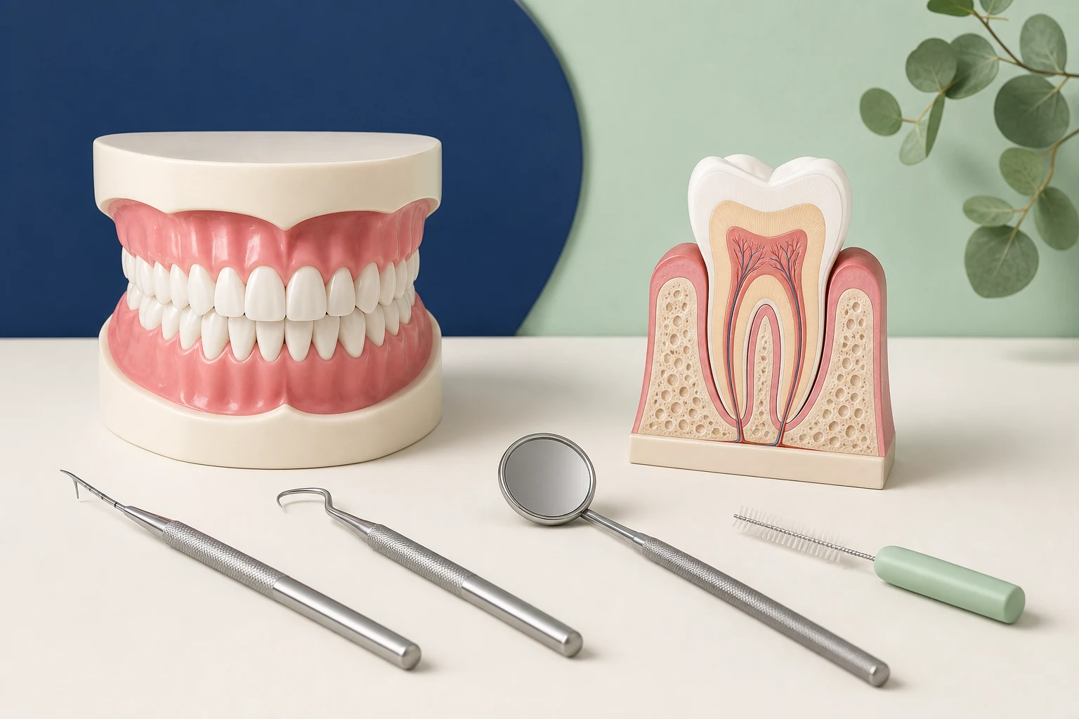 Gum Disease Treatment dental educational illustration