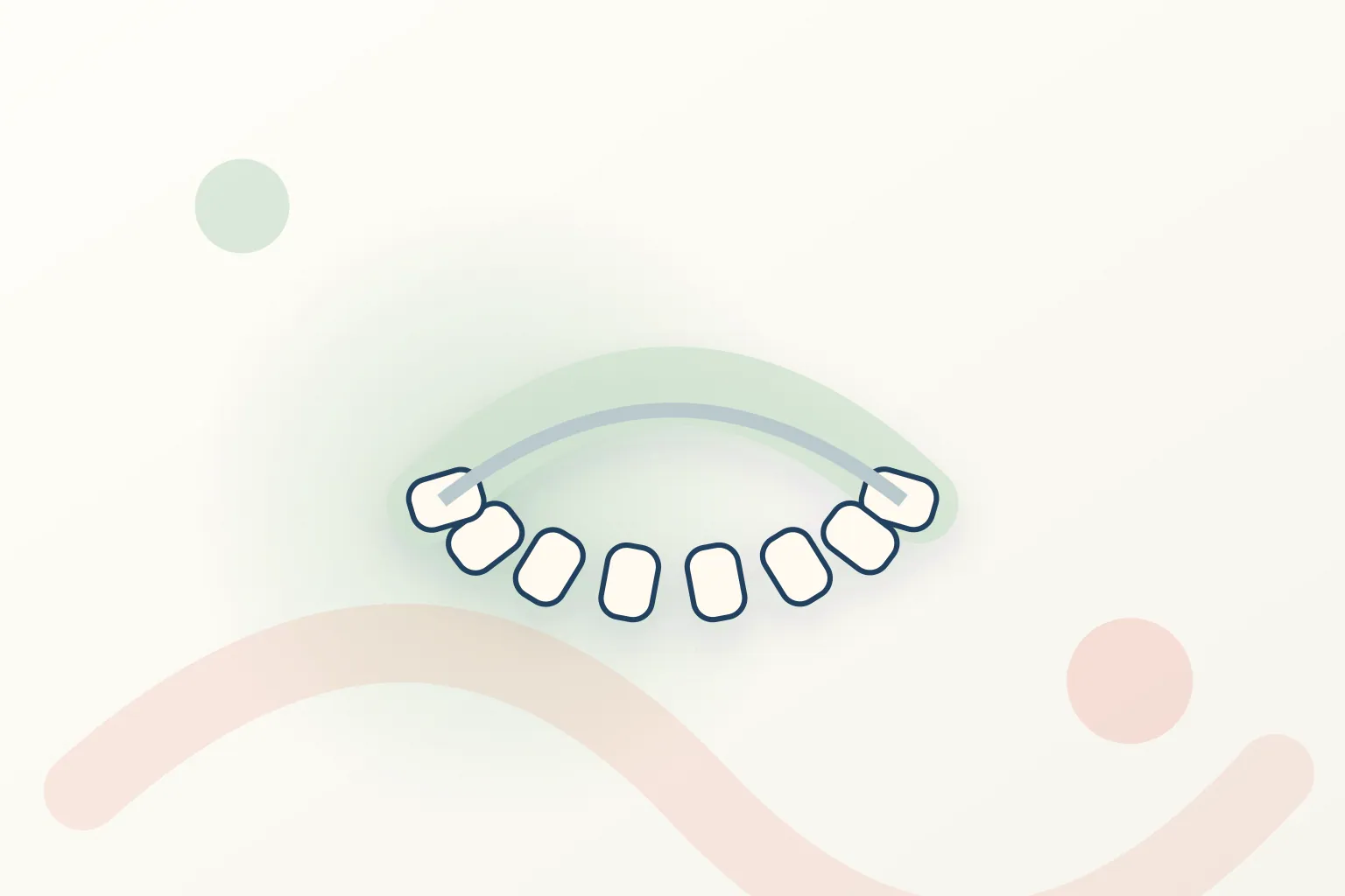 Permanent Retainers dental educational illustration