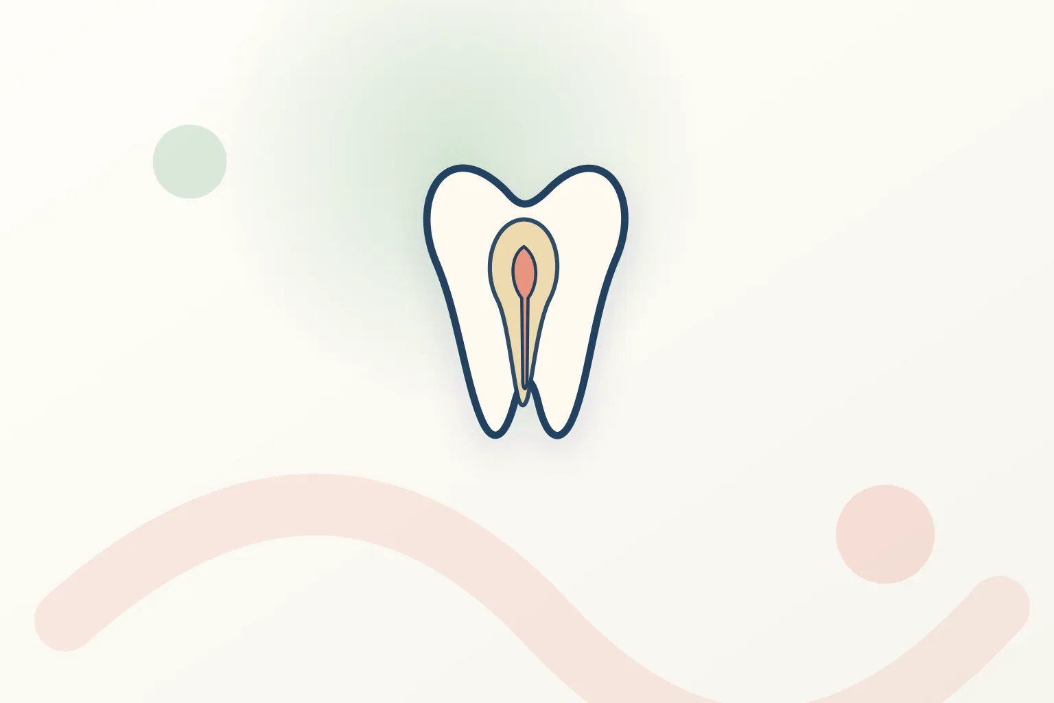 Direct Pulp Capping dental educational illustration
