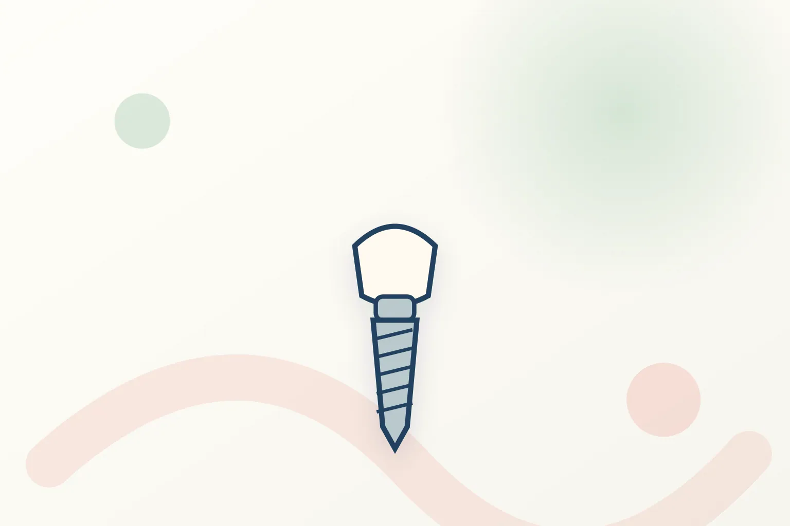 Dental Implant Repair dental educational illustration